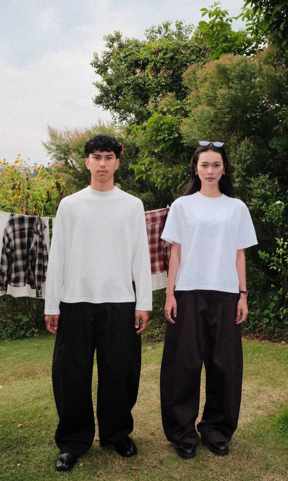 Candy Man BROWN PLEATED PANTS N/A